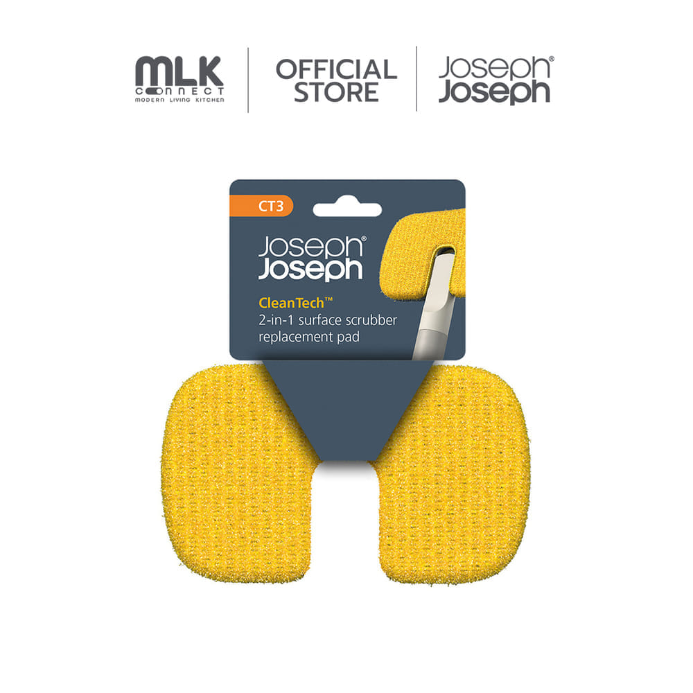 แผ่นเปลี่ยน สำหรับขัดทำความสะอาดพื้นผิว JOSEPH JOSEPH รุ่น CLEANTECH N6500028